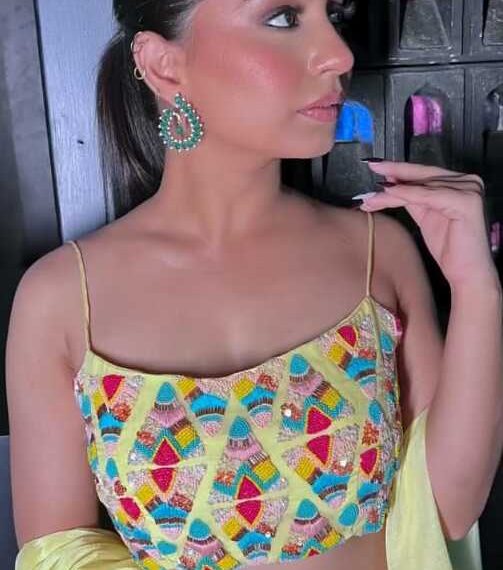 Stylish Crop Top Lehenga Designs for a Modern Look